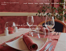 Tablet Screenshot of bistrogourmand.fr